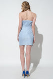 Load image into Gallery viewer, Tube Mini Dress | Sleek Strapless Short Dress | Flirty Versatile Silhouette