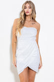 Load image into Gallery viewer, Tube Mini Dress | Sleek Strapless Short Dress | Flirty Versatile Silhouette
