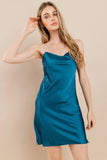 Load image into Gallery viewer, Sapphire Tube Mini Dress | Sleek Strapless Short Dress | Playful Night-Out Silhouette