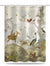 Forest Animals Shower Curtain – Waterproof & Mildew Resistant Polyester Fabric 180×180cm Vintage Nature Style Bathroom Decor