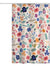 Colorful Floral Shower Curtain – Waterproof & Mildew Resistant Polyester Fabric 180×180cm Fresh Garden Style