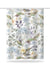 Floral Watercolor Shower Curtain – Waterproof & Mildew Resistant Polyester Bathroom Divider, 180×180cm (71×71in)