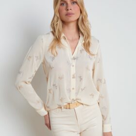Laurent Embroidered Blouse
