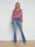 Nina Silk Blouse - Image 2