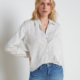 Nina Lurex-Cotton Blouse