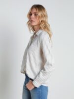 Nina Lurex-Cotton Blouse - Image 2