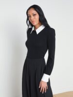 April Cufflink Detail Pullover - Image 2