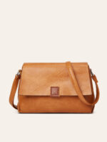 Women’s Vintage Leather Shoulder Bag - Simple and Stylish Crossbody Bag