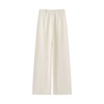 Women's High-Waisted Straight-Leg Wide Pants - Simple and Comfortable Casual Trousers - Image 5