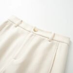Women's High-Waisted Straight-Leg Wide Pants - Simple and Comfortable Casual Trousers - Image 2