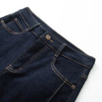 Women's High-Waisted Straight-Leg Denim Pants - Classic Retro Wide-Leg Style - Image 4