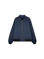 Men's Classic Bomber Jacket - Zipper Design Casual Outerwear - Image 5