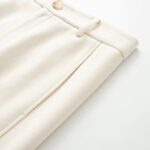 Women's High-Waisted Straight-Leg Wide Pants - Simple and Comfortable Casual Trousers - Image 4