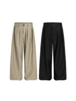 Men's High-Waisted Loose Long Pants - Versatile Casual Style