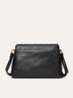 Women’s Vintage Leather Shoulder Bag - Simple and Stylish Crossbody Bag - Image 4